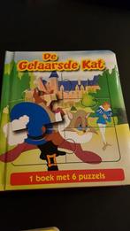 De Gelaarsde Kat: boek met 6 puzzels., Boeken, Ophalen of Verzenden, Zo goed als nieuw, Fictie algemeen