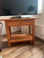 Side table teak, Ophalen, Zo goed als nieuw, 25 tot 50 cm, Rechthoekig