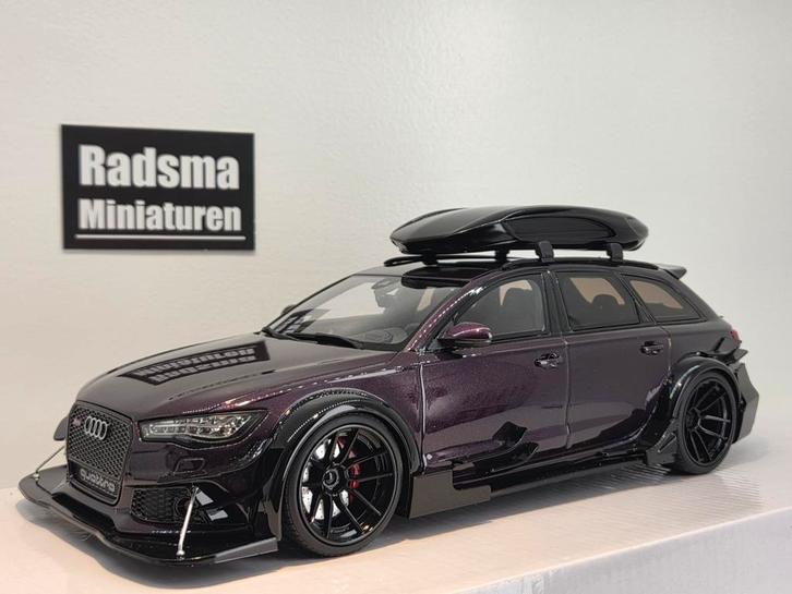 Audi Rs6 Avant C7 DTM bodykit + dakkoffer - 1:18 GT-SPIRIT, Hobby en Vrije tijd, Modelauto's | 1:18, Nieuw, Auto, Overige merken
