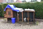 Kippenhok met buiten uitloop, Dieren en Toebehoren, Pluimvee | Toebehoren, Ophalen, Gebruikt, Kippenhok of Kippenren