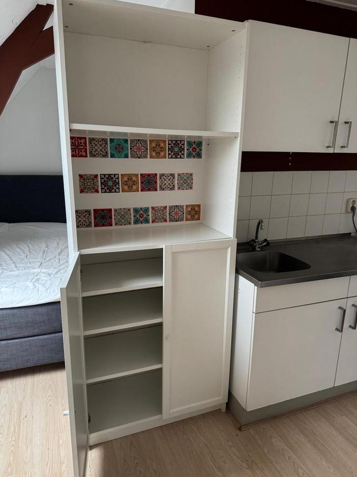 Billy Boekenkast - Gebruikt, Huis en Inrichting, Kasten | Boekenkasten, Gebruikt, 50 tot 100 cm, 200 cm of meer, 25 tot 50 cm