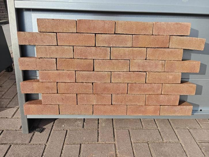 Gebakken dikformaat Bergerac D8, Tuin en Terras, Tegels en Klinkers, Nieuw, Klinkers, Keramiek, 10 m² of meer, Ophalen