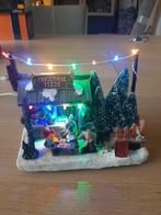Kerstdorp kerstbomen verkoop kraam miniatuur, Ophalen of Verzenden, Zo goed als nieuw