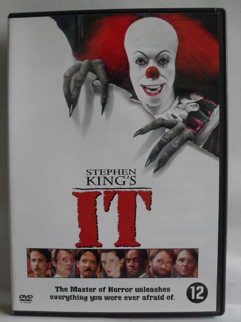 IT (originele dvd) Stephen King, Cd's en Dvd's, Dvd's | Horror, Zo goed als nieuw, Vanaf 12 jaar, Ophalen of Verzenden