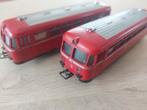 Twee Märklin Schienenbussen artikelnummer 3016, Hobby en Vrije tijd, Wisselstroom, Locomotief, Ophalen of Verzenden, Zo goed als nieuw