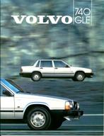 Brochure Volvo 740 GLE 1984, Ophalen of Verzenden, Gelezen, Volvo