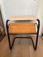 Laptoptafeltje of bijzettafel oskerod 2 standen, Ophalen, Gebruikt, Rechthoekig, Minder dan 55 cm