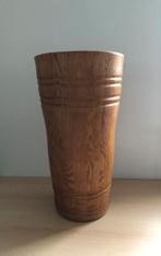 Vintage massief houten paraplubak, Huis en Inrichting, Woonaccessoires | Paraplubakken, Ophalen of Verzenden, Zo goed als nieuw