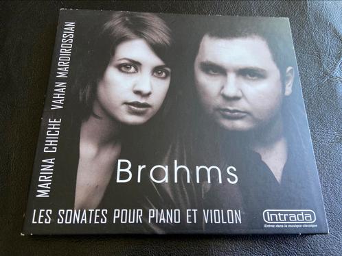 Brahms - Les Sonates Pour Piano Et Violin (CD Album Signed), Cd's en Dvd's, Cd's | Klassiek, Kamermuziek, Ophalen of Verzenden