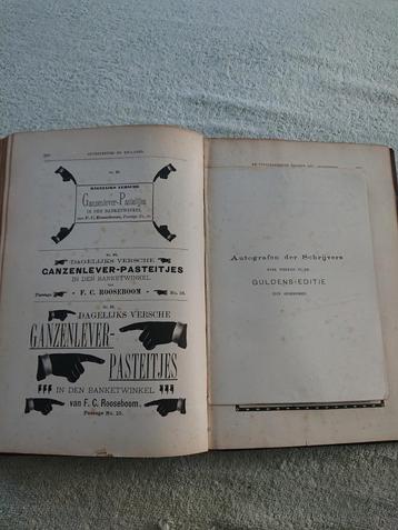 R. Van der Meulen De Courant Sijthoff Boek ca. 1888 beschikbaar voor biedingen
