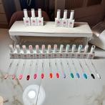 16 x gelpolish + base top en biab, Ophalen of Verzenden, Nieuw, Overige typen