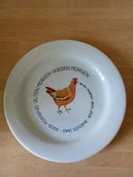 Ontbijt bordje kip, Ophalen of Verzenden, Porselein, Overige stijlen, Bord(en)