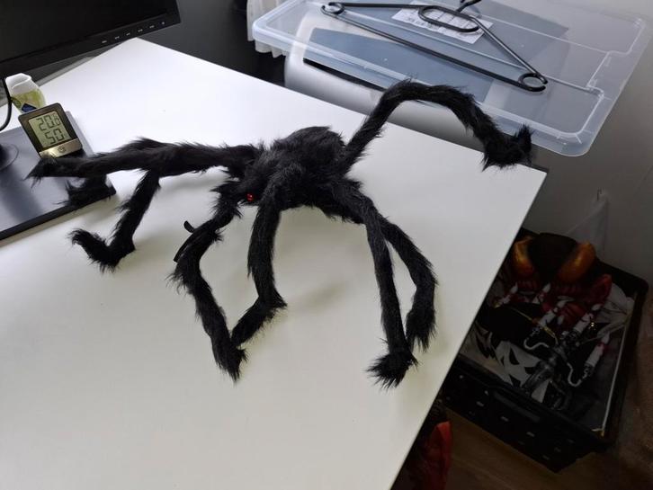 Levensechte Halloween Spin Decoratie, Huis en Inrichting, Kamerplanten, Ophalen of Verzenden
