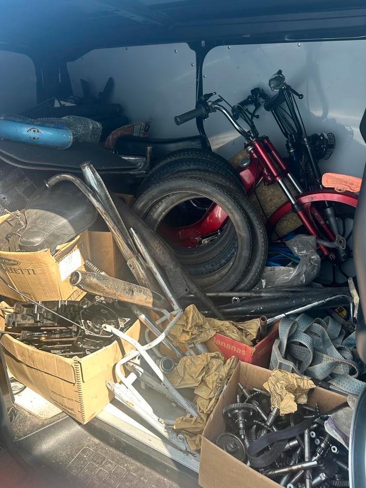 Heel veel tomos onderdelen, Fietsen en Brommers, Brommeronderdelen | Algemeen, Zo goed als nieuw, Blok, Ophalen of Verzenden