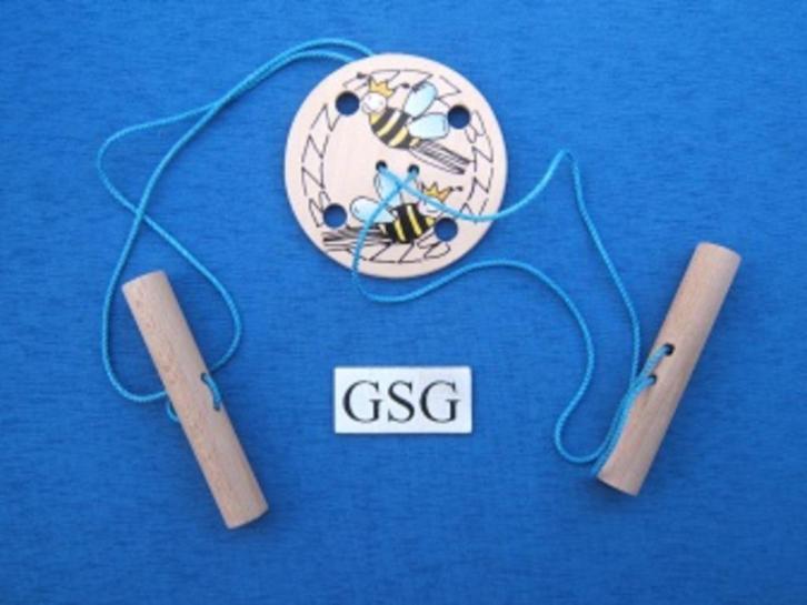 Zoemknoop bij nr. 12370-02, Kinderen en Baby's, Speelgoed | Houten speelgoed, Zo goed als nieuw, Ophalen