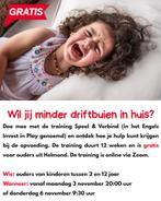 ‼️Gratis opvoedcursus voor ouders uit de regio Helmond ‼️, Ophalen, Nieuw