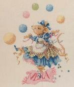 Vera de Muis met ballonnen, Hobby en Vrije tijd, Borduren en Borduurmachines, Ophalen of Verzenden, Nieuw, Patroon