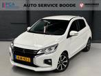 Mitsubishi Space Star 5-deurs 1.2 Instyle automaat - half le, Gebruikt, Leder en Stof, Wit, Bedrijf