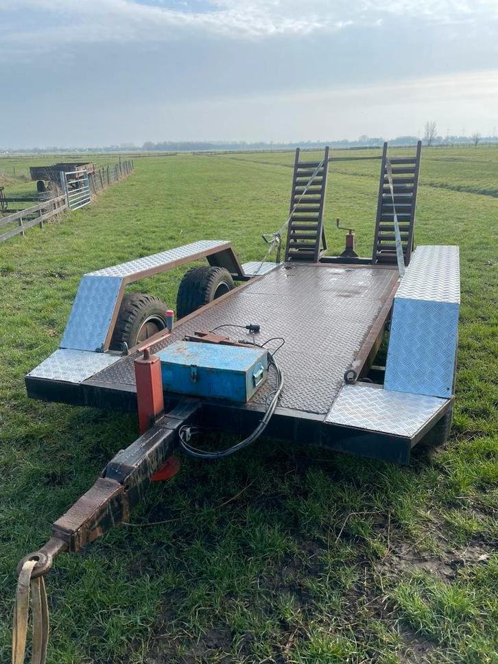Dieplader voor achter een tractor, Zakelijke goederen, Agrarisch | Werktuigen, Transport, Ophalen