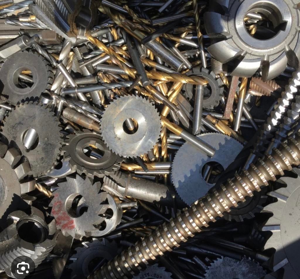 Wij kopen hardmetaal,wisselplaten,boren en frezen 91per€kilo, Ophalen of Verzenden