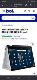 Acer chromebook spin 314 14 inch, Computers en Software, Chromebooks, 14 inch, 4 GB of minder, 64 GB, Ophalen of Verzenden
