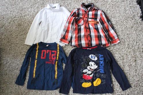 Kinderkleding mt 116-122 longsleeve shirt 4st, Kinderen en Baby's, Kinderkleding | Maat 116, Gebruikt, Jongen, Shirt of Longsleeve