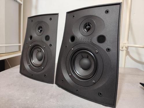 B&W 75w 8 Om Solid Solutions S100 sprekers Speakers, Audio, Tv en Foto, Luidsprekers, Zo goed als nieuw, Front, Rear of Stereo speakers