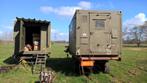 shelter fokker container ex leger aluminium, Ophalen of Verzenden