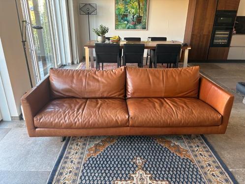 3,5 zits Montis Axel + hocker, Huis en Inrichting, Banken | Bankstellen, Gebruikt, Rechte bank, Driepersoons, 200 tot 250 cm, 75 tot 100 cm
