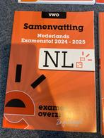 Samenvatting & Oefenboek Nederlands Examen 2024-2025, Ophalen of Verzenden, Alpha, Zo goed als nieuw, Niet van toepassing