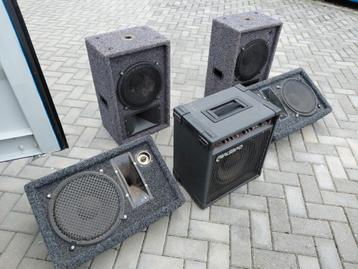 Boksen en Carlsbro Colt 65 Reverb Versterker beschikbaar voor biedingen