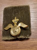 Regiment aan en afvoertroepen Embleem met Kroon KraGspiegel, Verzamelen, Militaria | Algemeen, Ophalen of Verzenden, Luchtmacht