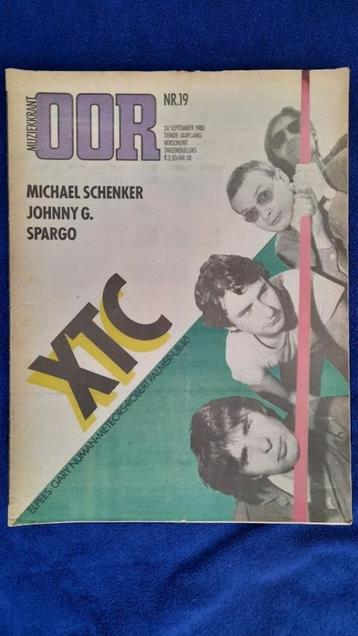 OOR 19-1980 Andy Partridge XTC Michael Schenker Spargo Johnn beschikbaar voor biedingen