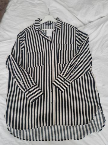 bloes lang beige/ zwart 42 NIEUW. beschikbaar voor biedingen