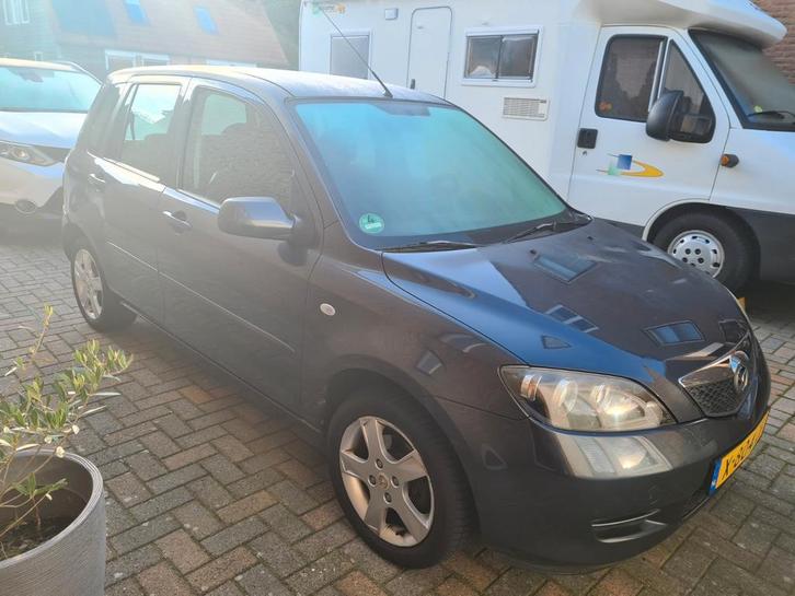 Mazda 2 2007, Auto's, Mazda, Particulier, Benzine, Hatchback, Handgeschakeld, Geïmporteerd, Blauw, Zwart, Ophalen