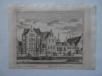 Gravure Weeshuis St Barbaraklooster, Delft, 18e eeuw, Verzenden
