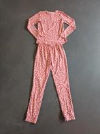 Roze pyjama maat 158-164 met print, Ophalen of Verzenden, Gebruikt, Hema, Meisje