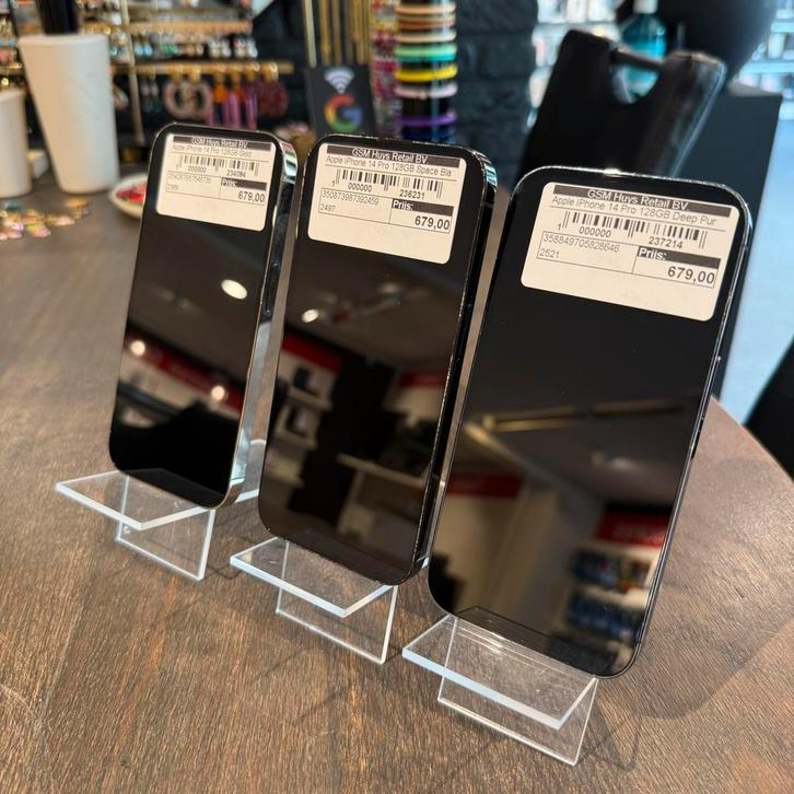 GSM HUYS | Apple iPhone 14 Pro | 128GB| Refurbished, Telecommunicatie, Mobiele telefoons | Apple iPhone, Refurbished, 128 GB, Zonder simlock
