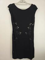 Female dress, brand "Desigual," size 40 ish. Black & gold co, Ophalen of Verzenden, Zo goed als nieuw, Maat 38/40 (M), Zwart