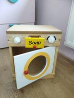 Houten speelgoed wasmachine, Kinderen en Baby's, Speelgoed | Speelkeukens, Ophalen of Verzenden, Zo goed als nieuw, Hout