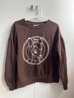 Bruine bambi trui, Bruin, Maat 36 (S), Gedragen, Verzenden