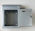 Vintage Franse gegalvaniseerd metalen brievenbus Decayeux, Tuin en Terras, Brievenbussen, Ophalen of Verzenden, Zo goed als nieuw