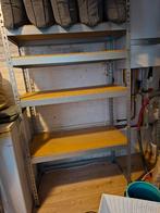 Metalen stellingkast met 4 planken, Ophalen, Gebruikt