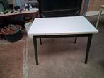 uitschuifbare tafel retro, Ophalen, Gebruikt, 100 tot 150 cm, 50 tot 100 cm