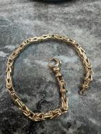Prachtige 14k gouden koningsarmband, Sieraden, Tassen en Uiterlijk, Armbanden, Ophalen of Verzenden, Nieuw, Goud