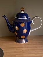 Pip Studio Theepot Dot Delight Navy 1,25l, Huis en Inrichting, Keuken | Servies, Overige typen, Nieuw, Ophalen of Verzenden, Overige stijlen