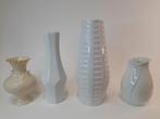 Witte Vazen -Bavaria Lenox - vintage mid-century -vaas, Antiek en Kunst, Ophalen of Verzenden