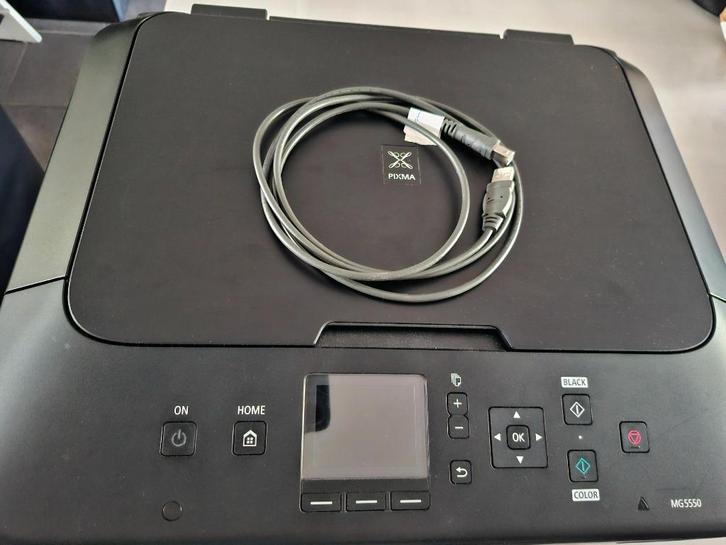 Canon pixma MG 5550 all in one inktjet kleurenprinter, Computers en Software, Printers, Niet werkend, All-in-one, Inkjetprinter
