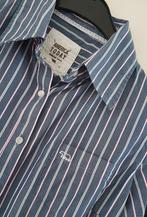 America Today dames blouse blauw/roze/wit maat M z.g.a.n. *o, Kleding | Dames, Blouses en Tunieken, Maat 38/40 (M), Blauw, Ophalen of Verzenden