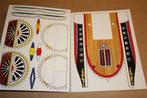 Make-a-model Paddle-Steamer. Bouwplaat-boek., Ophalen of Verzenden, Gelezen, Tekenen en Schilderen